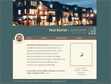 Tablet Screenshot of baxterarchitects.com